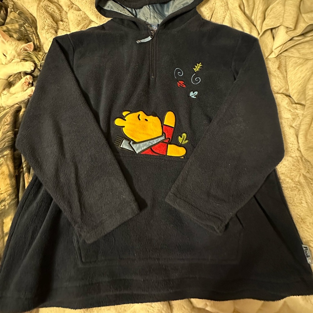 Winnie the Pooh Disney fleece hoodie #Disney